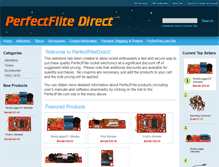 Tablet Screenshot of perfectflitedirect.com